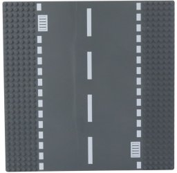 LeanToys Plansza konstrukcyjna Droga z kanalizacją 26x26 cm