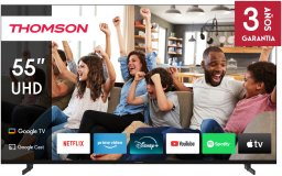 TV SET LCD 55" QLED/WHITE 55UG4S14W THOMSON