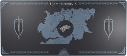 Lexip HBO Game of Thrones Stark Edition Podkładka dla graczy Czarny, Niebieski, Biały