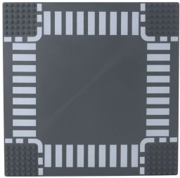 LeanToys Płyta konstrukcyjna do klocków 26x26 cm