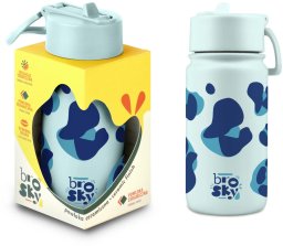 Brosky Wild Miętowy bidon na wodę z nadrukiem 450 ml