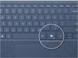microsoft Klawiatura MS Surface Pro z cienkim piórem szafirowa