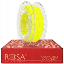 ROSA-PLAST 3D plastikas TPU 96A neonine geltona 1.75mm 0.5kg Rosa3D