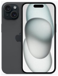 Smartfon poleasingowy Apple REFURB. PHONE IPHONE 15/128GB BLACK A GRADE RED