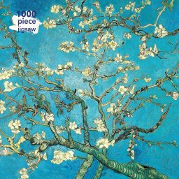 Flame Tree Publishing Puzzle 1000 Kwitnący migdałowiec Vincent van Gogh
