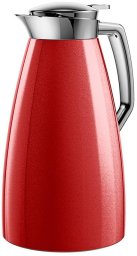 Emsa F4140300 Plaza Isolierkanne. 1 Liter. Rot