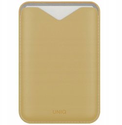 Magnetic wallet UNIQ Lyden Evo stand phone yellow