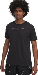 Koszulka męska Under Armour Stacked Logo SS czarna 6000211 001 2XL