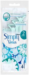 Gillette Venus 2 Simply Maszynki do golenia dla kobiet 4szt.