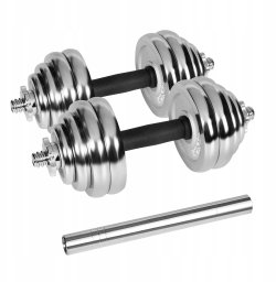 Rebel Active Hantle RBA-2326-30 chromowane 2 x 15 kg