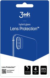 Ochrona na obiektyw aparatu 3MK Lens Protect do Xiaomi Poco F7 4szt