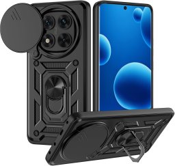 krainaGSM Etui do Xiaomi Redmi Note 14 Pro 4G PANCERNE SLIDE RING CASE