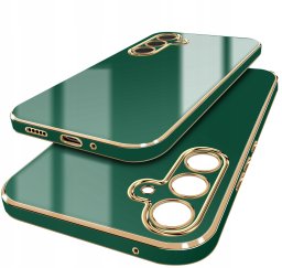 Etui do Samsung S25 SILIKONOWE ELEGANCKIE SLIM + Szkło 9H