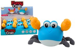 LeanToys Zabawka Do Kąpieli Nakręcany Krab Chodzi Pływa Niebieski