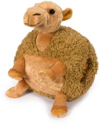 Wielbłąd Poduszka i pluszowy ogrzewacz do dłoni Cozy Noxxiez HW730