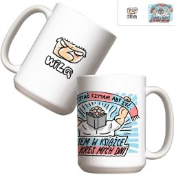 Kubek - Wilq Z nosem w książce 440ml