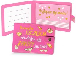 KUKARTKA Portfelik Pieniądze szczęścia nie dają