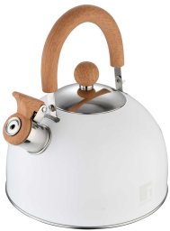 Czajnik Stalowy Z Gwizdkiem 2,3l Bergner Bg-37304 Naturally