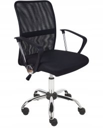 Fotel biurowy Czarny BEST