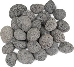 NB Minerals Kamienie Black Lava 30-50mm do akwarium terrarium 5kg/OPAK