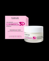Floslek FLOSLEK CERAMIDES. 3D Regenerujący krem do twarzy 50 ml