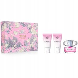 SET VERSACE Zestaw Versace Bright Crystal dla kobiet: woda toaletowa EDT, 50 ml + balsam do ciała, 50 ml + żel pod prysznic, 50 ml