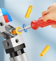 Gigo Klocki konstrukcyjne robot 172 elementy