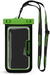 seawag SEAWAG NEXTB4 pokrowiec na telefon komórkowy 17,3 cm (6.8") Etui zamykane Czarny, Zielony