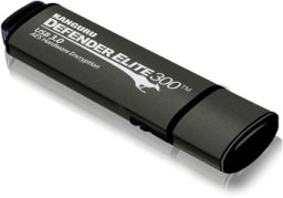 iStorage Kanguru Defender Elite300, 32GB pamięć USB USB Typu-A 3.2 Gen 1 (3.1 Gen 1) Czarny, Szary