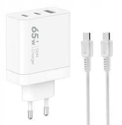 Ładowarka sieciowa VIDVIE PLE262 3A 65W GaN