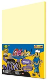 Alfa Pastello Papier ksero A4 80g żółty 100 arkuszy