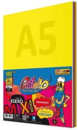 Alfa Pastello Papier ksero A5 80g żółty 100 arkuszy