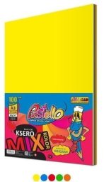 Papier ksero A3 80g 5 kolorów 100 arkuszy