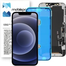 Wyświetlacz do iPhone 12 / 12 Pro LCD Ekran Ramka + Uszczelka Incell