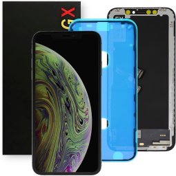 Wyświetlacz do iPhone X LCD Ekran Ramka + Uszczelka Oled wersja GX