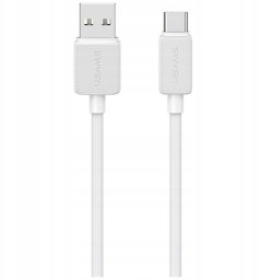 Usams Kabel USAMS KY Series US-SJ693 3A USB-C  do USB-A 2m biały