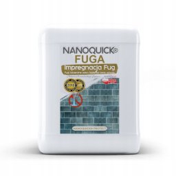 Profesjonalny Impregnat do Fug Mineralnych Taras Elewacja NANOQUICK Fuga 5L