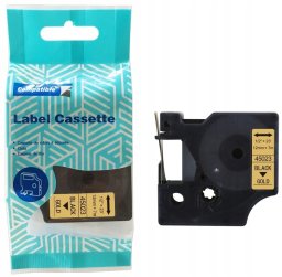 Taśma DYMO D1 45023 12mm x 7m S0720630 czarny na złotym zamiennik