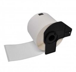 Brother Etykieta BROTHER DK-11241 102mm x 152mm 200 sztuk na rolce, czarny na białym zam