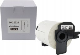 Brother Etykieta BROTHER DK-22225 38mm x 30,48m czarny na białym zamiennik