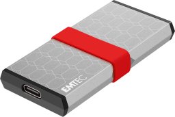 Emtec X205 Mini 512 GB USB Type-C USB 3.2 Gen 2x2 Srebrny