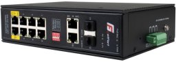 Switch Poe Getfort Przemysłowy Poe 8Ge+2Ge+2Sfp (-40/80)