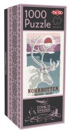 Tactic Tactic Puzzle Lovers Come to Sweden Norrbotten 1000 pcs puzzle