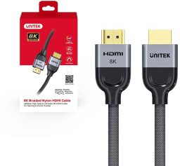 Unitek Unitek przewód 8K LUX HDMI 2.1 oplot 2M