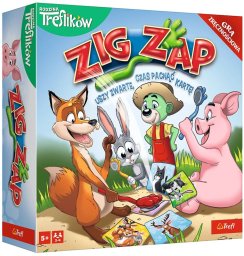 Trefl GRA - ZIG ZAP Rodzina Treflików Trefl 02821 Trefl Gry