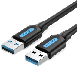 Kabel USB Vention USB-A - USB-A 2 m Czarny (CONBH)