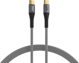 Kabel USB EFB USB-C - USB-C 0.5 m Czarny (USB-CC-00001)