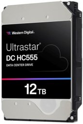 Dysk WD Ultrastar DC HC555 Dysk twardy Centrum danych 12 TB wewnętrzny 3.5" (8.9 cm) SATA 6Gb/s 7200 rpm Puffer: 512 MB
