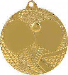  Tryumf Medal złoty- tenis stołowy - medal stalowy (MMC7750/G)