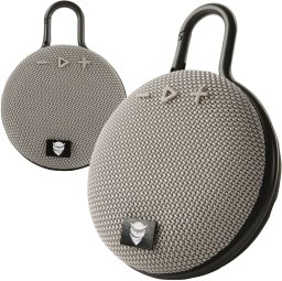 GŁOŚNIK BLUETOOTH MAŁY OKRĄGŁY TG112 SZARY